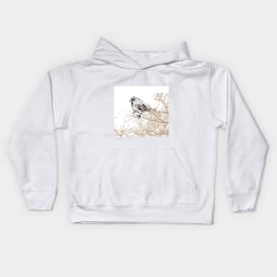 bird print Kids Hoodie